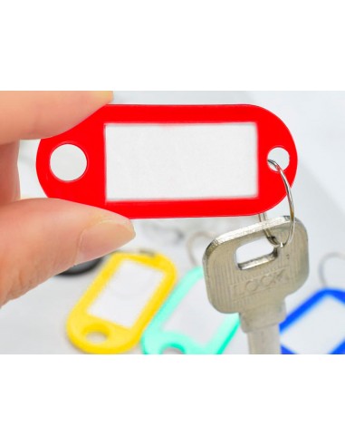 Llavero portaetiquetas liderpapel...