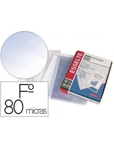 Funda multitaladro esselte folio pvc...