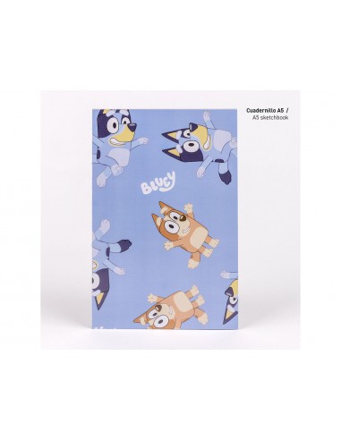 Set de papeleria coloreable bluey
