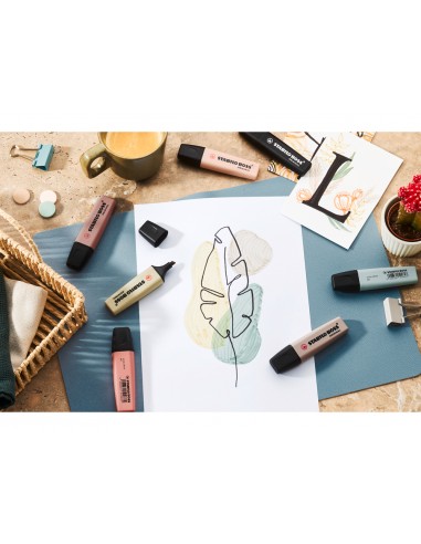 Rotulador stabilo boss pastel...