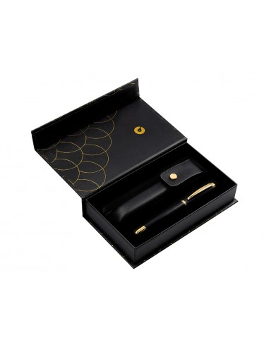 Pluma y estuche cuero belius passion...