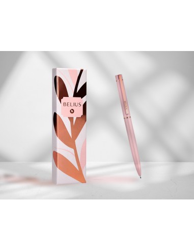 Boligrafo belius rose aluminio color...
