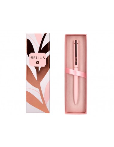 Boligrafo belius rose aluminio color...