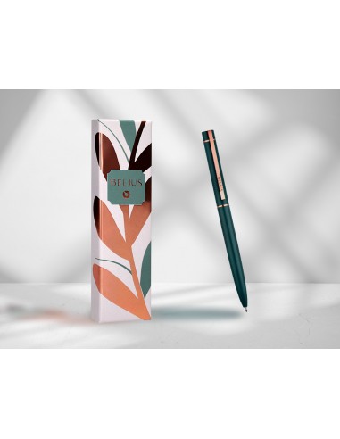 Boligrafo belius rose aluminio color...