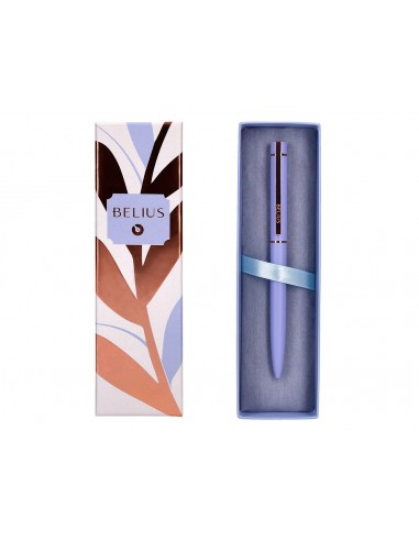 Boligrafo belius rose aluminio color...