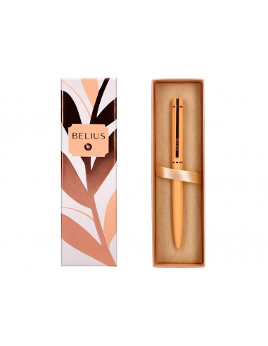 Boligrafo belius rose aluminio color...