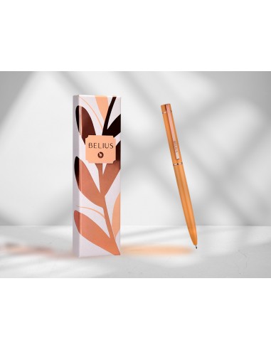 Boligrafo belius rose aluminio color...