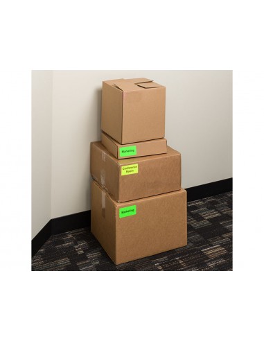 Etiqueta adhesiva tico verde f...