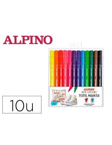 Rotulador alpino textil marker color...