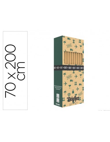 Papel de regalo basika kraft liso...