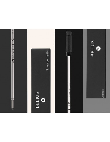 Recambio boligrafo belius con rosca...