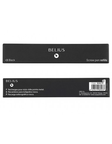 Recambio boligrafo belius con rosca...