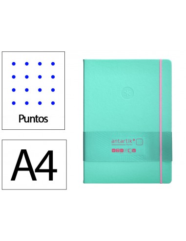 Cuaderno con gomilla antartik notes...