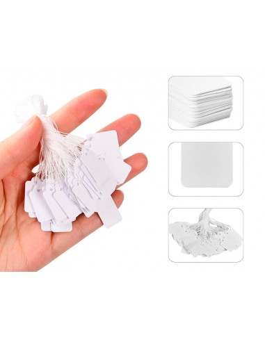 Etiquetas colgantes q-connect 28x43...