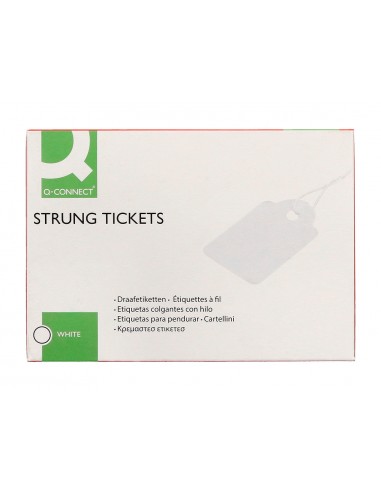 Etiquetas colgantes q-connect 45x65...