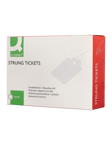 Etiquetas colgantes q-connect 45x65...