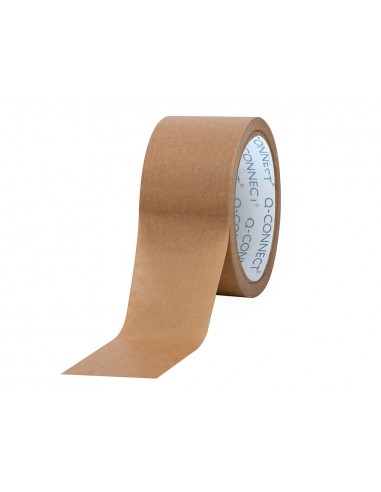 Cinta adhesiva q-connect kraft 50mt x...