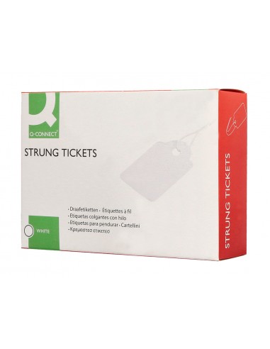 Etiquetas colgantes q-connect 36x53...