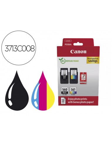 Ink-jet canon photo value pack pg-560...