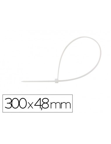 Brida q-connect color blanco 300x4,8...