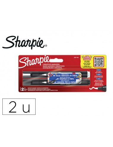 Rotulador sharpie acrylic punta...