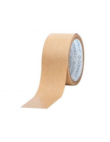 Cinta adhesiva q-connect kraft...
