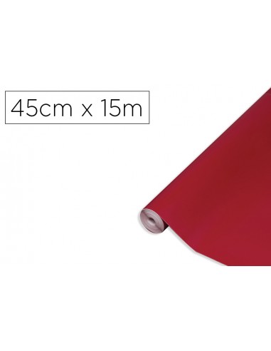 Rollo adhesivo d-c-fix burdeos mate...