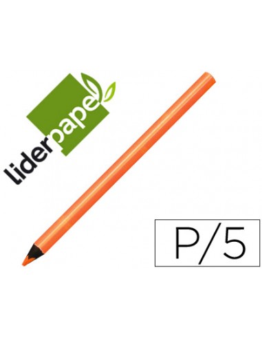 Lapices fluorescente liderpapel jumbo...
