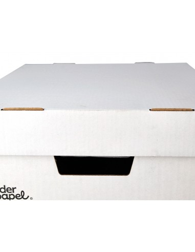 Cajon contenedor liderpapel carton...