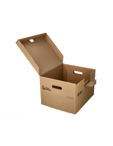 Cajon contenedor liderpapel carton...