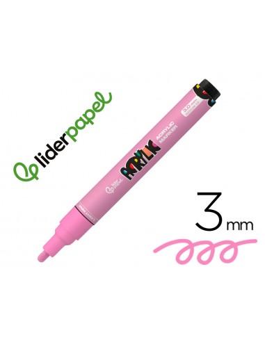 Rotulador liderpapel acrylic base...