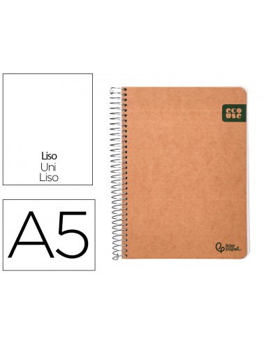 Cuaderno espiral liderpapel din a5...