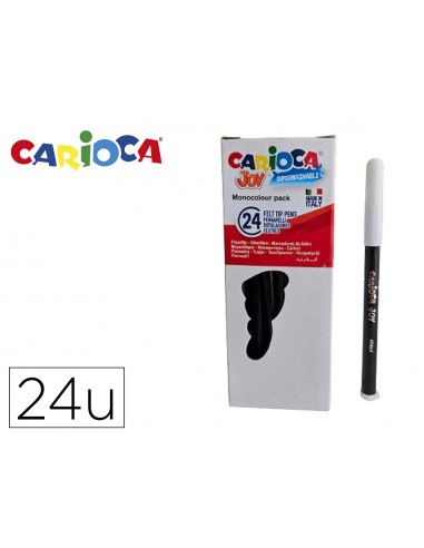 Rotulador carioca joy monocolor negro...