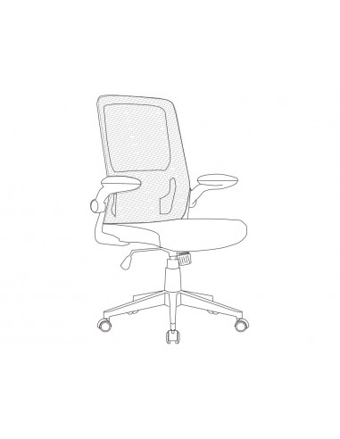 Silla q-connect oficina alba malla...