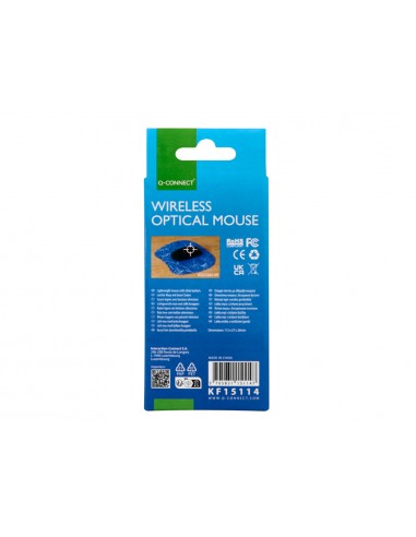Raton q-connect optico inalambrico...