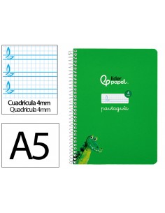 Cuaderno espiral liderpapel...