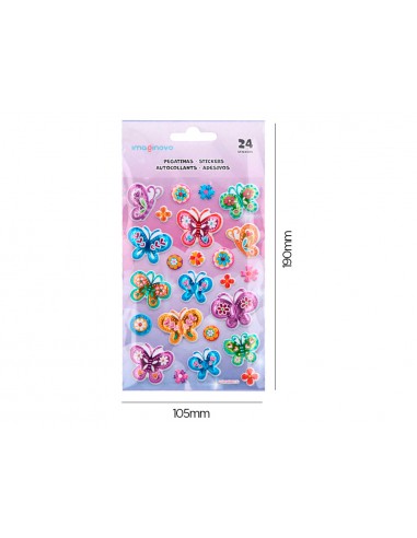 Pegatinas imaginovo mariposas magic...