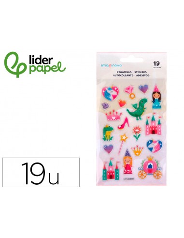 Pegatinas imaginovo princesas magic...