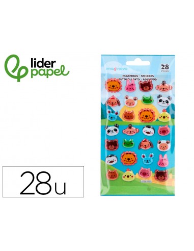 Pegatinas imaginovol cute animales...