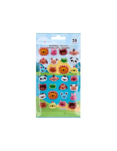 Pegatinas imaginovol cute animales...