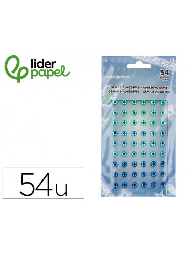 Pegatinas imaginovo gemas verdes y...