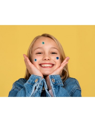 Pegatinas imaginovo gemas verdes y...