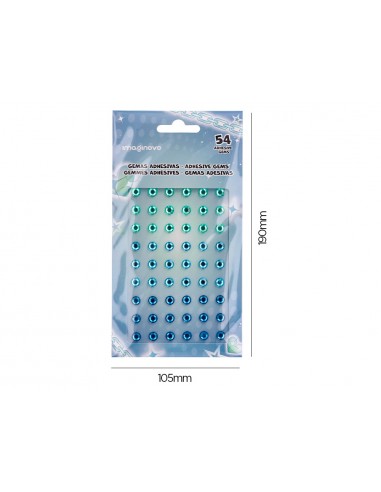 Pegatinas imaginovo gemas verdes y...