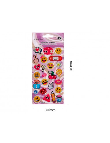 Pegatinas imaginovo diseños surtidos...