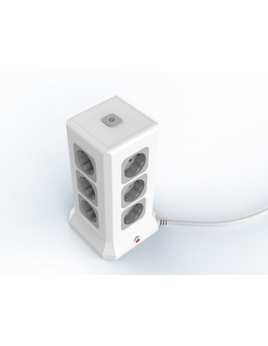 Regleta q-connect enchufe multiple 16...