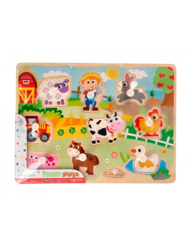 Puzle infantil imaginovo madera...