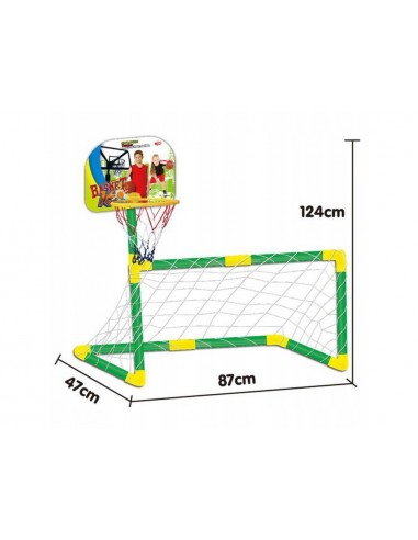 Juego de futbol y baloncesto mjd 2 en...