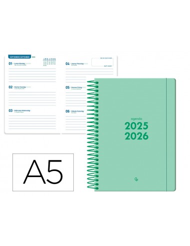 Agenda escolar liderpapel 25-2 6...