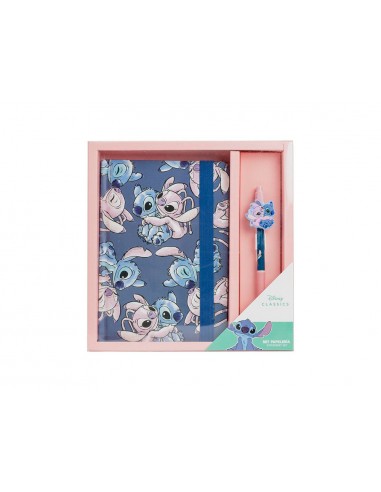 Set de papeleria boligrafo stitch 2...