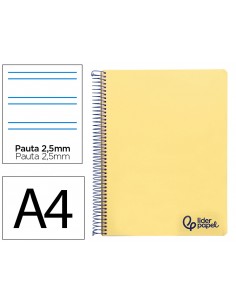 Cuaderno espiral liderpapel...